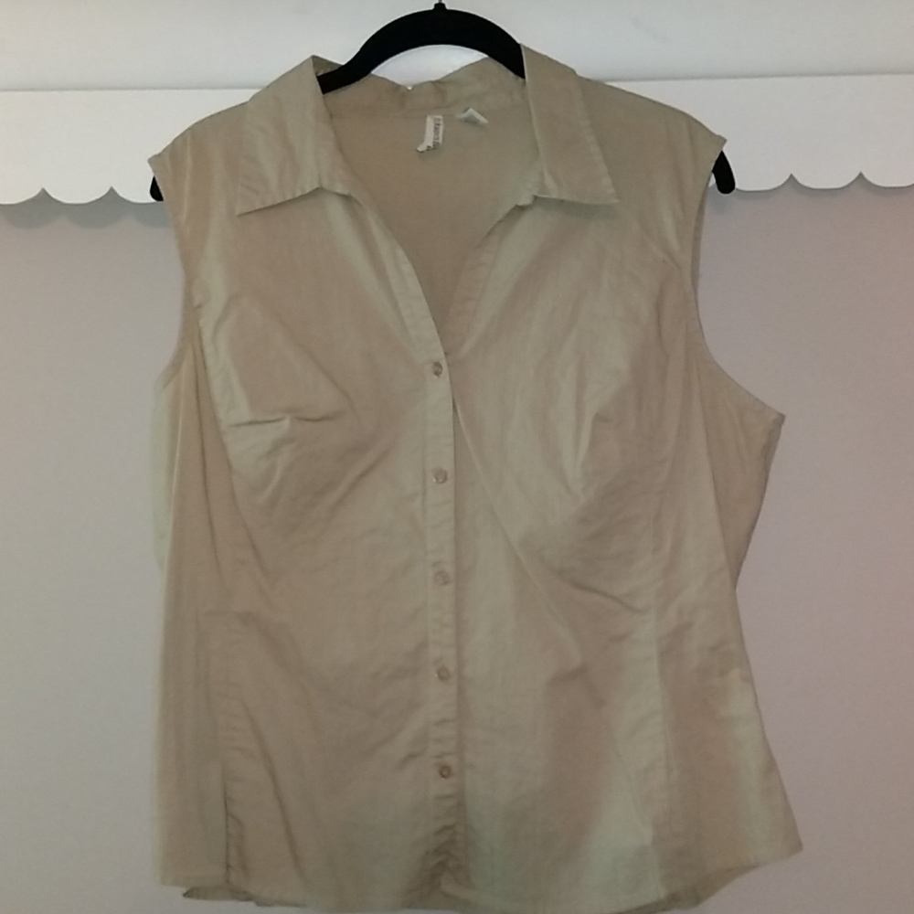 St John's Bay XL, petite, stretch top